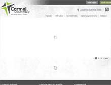 Tablet Screenshot of carmelassembly.org